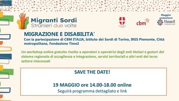Workshop online – Migrazione e Disabilità: Focus sulle persone sorde